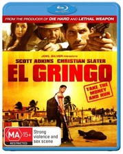 El Gringo Blu Ray Scott Adkins Christian Slater Take The Money And Run￼