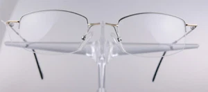 FLAIR 437 Brille Brillengestell Gold Silber Halbrand Herren Filigran Eyeglasses - Picture 1 of 3