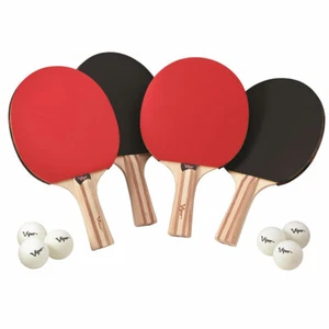 Viper Table Tennis Paddle Ping Pong Rackets - Set of 4 - Picture 1 of 1
