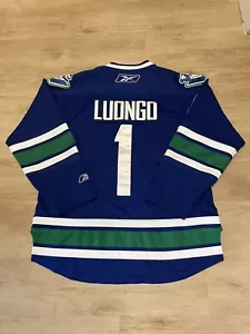 Roberto Luongo #1 Vancouver Canucks Reebok NHL Jersey Size XL - Picture 1 of 7