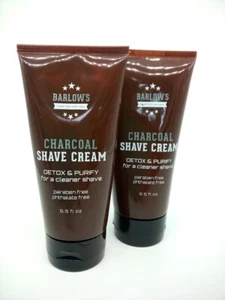 One Barlow's Charcoal Shave Cream 6.7oz NEW - Picture 1 of 1