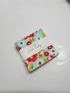 Bonnie & Camille Fabric Little Ruby Mini 2.5 Inch Floral Moda Quilt CHARM PACK - Picture 1 of 1