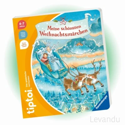 RAVENSBURGER tiptoi® Buch - Meine schönsten Weihnachtsmärchen - Märchen - NEU - Bild 1 von 4
