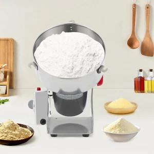Electric Grain Mill Fine Grinding Grist & 180° Swingable Blade 2500g/5.51 lbs - Picture 1 of 24
