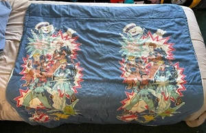 Vintage Ghostbusters KIDS Sleeping Bag 1984 Zipper Works 57 inch by 52 inch - Picture 1 of 8