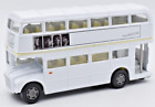 Couverture d'album Factory The Beatles bus de collection blanche. Modèle réduit de voiture DieCast