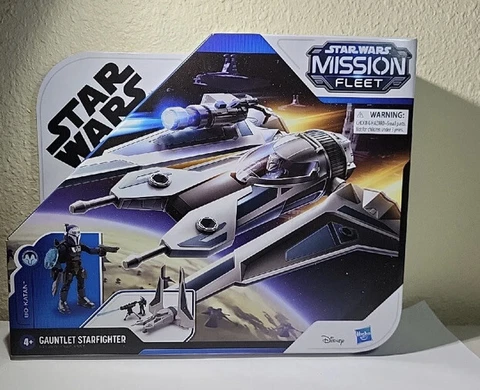 Star Wars Mission Fleet Bo-Katan & Mandalorian Gauntlet Starfighter Cover