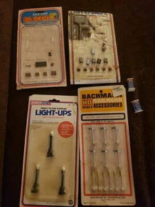 Letreros de luces de calle realistas carga HO Bachmann tren lote de accesorios - Imagen 1 de 6