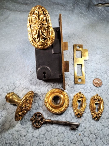 French Door Mortise Lock 1-1/2 Backset Cover