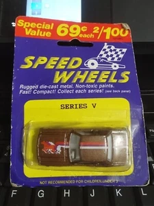 Speed Wheels series V MUSTANG 11 Brown Hood Tampo Collectible 1:64 scale diecast - Picture 1 of 11