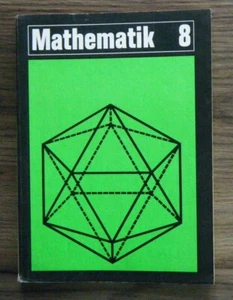Schulbuch DDR - Mathematik Klasse 8 - Mathe Rechnen - 1982 - Bild 1 von 4