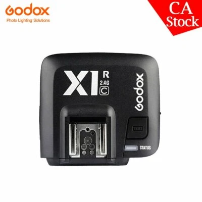 US Godox X1R-C 2.4GHz TTL Speedlite Flash Trigger Receiver For Canon 500D 1100D - Image 1 of 4
