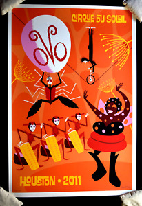 SHAG Print LE #20/50 Cirque Du Soleil OVO Show Houston 2011 Safewalls