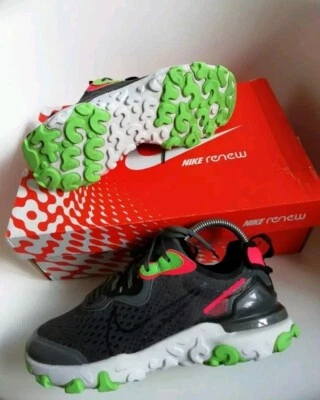 Nike React Vision Niños Entrenadores Talla 5 Junior Tenis Zapatos Air Max 270 Foto 1 de 4