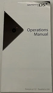 Nintendo DS Operations Manual - Picture 1 of 5