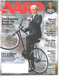 AARP Magazine October November 2017 Ted Danson Boost Wealth Live Longer & Better - Picture 1 of 1