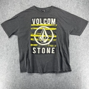 Volcom Shirt Mens XXL XX-Large Gray Short Sleeve Logo Cotton Casual Crew Neck - Imagen 1 de 3