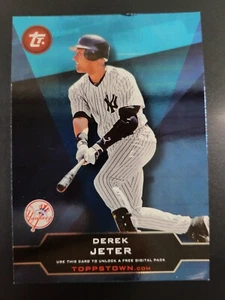2011 Topps Derek Jeter TOPPS TOWN card #TTDD-25 Yankees - Picture 1 of 2