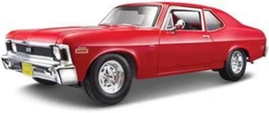 Maisto Chevrolet 1970 Nova SS Coupe Red 1/18 Diecast Model Car - Picture 1 of 12