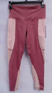 Active Life Women's Exercise Mesh Leggings in Pink / Mauve / Rose - Picture 1 of 6