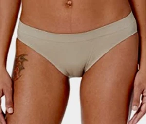 Braguita de bikini CALVIN KLEIN Bonded Flex sin costuras de invierno de lino NUEVA para mujer talla M 6 - Imagen 1 de 6