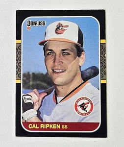 CAL RIPKEN JR. 1987 VINTAGE Donruss Baseball Card # 89- Baltimore Orioles - Picture 1 of 2
