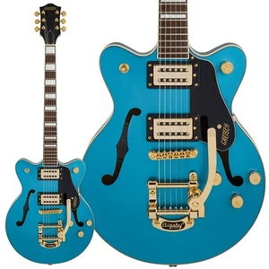 GRETSCH G2655TG Streamliner Center Block Jr. con Bigsby LTD Riviera Blue 822638 - Imagen 1 de 6