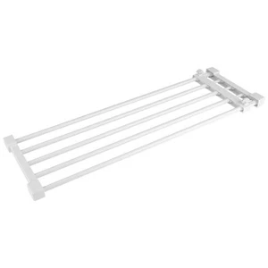 Adjustable Telescopic Storage Rack Cupboard Wardrobe Closet Divider Partition - Picture 1 of 9