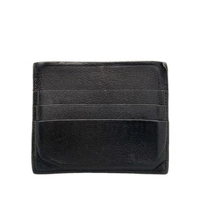 Auténtico estuche para tarjetas Chevre Unclear negro HERMES - Imagen 1 de 7