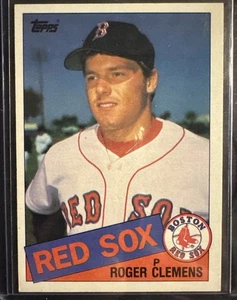 1985 Topps #181 Roger Clemens Rookie Rc Red Sox - Bild 1 von 2