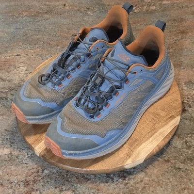 LOWA Hoka Fortux GTX - Mens Sz 12 - Blue Waterproof Trail Running Hiking Shoes - Image 1 of 4