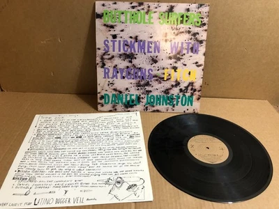 Butthole Surfers - Stickmen With Rayguns, Fitch, Daniel Johnson - 1987 Record - Image 1 of 4