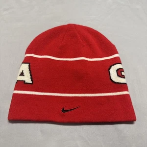 Nike Georgia Bulldogs Gorro Rojo Adulto OSFM Talla Única Se Adapta a la mayoría - Imagen 1 de 10