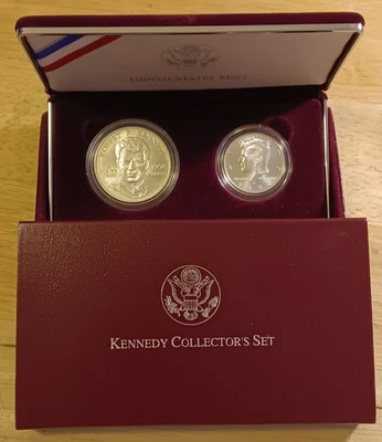 1998-S Kennedy Collector's Commem All-Silver Set, *Key Half Dollar*,  OGP w/CoA. - Image 1 of 4
