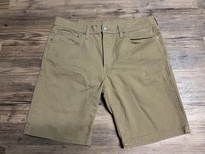 Pantalones Cortos de Jean Levis 405 Para Hombre Talla 36 Marrón Denim 10” Entrepierna Foto 1 de 4