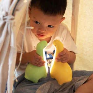 Long Necked Dinosaur Light USB Charging Soft Light Sleeping Light Night Light - Photo 1/15
