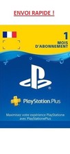 1 MOIS PlayStation PS Plus PS4 PS3 PS Vita