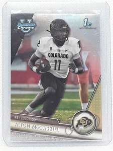 Alton McCaskill 2023 Bowman Chrome 1st Refractor #26 Colorado Buffaloes - Picture 1 of 2