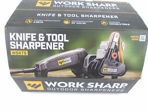 Work Sharp Knife & Tool Sharpener  Black in Box & Papers WSKTS