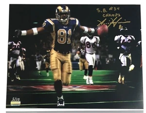 Az Zahir Hakim Signed 11x14 Photo #D/10 COA Inscriptagraphs Autograph Rams La - Picture 1 of 5