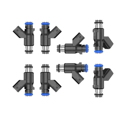 Set Of 8 Fuel Injectors For 2010-2017 GMC Yukon Canyon 5.3L V8 #12613411 - Image 1 of 4