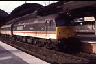 35MM SLIDE BRITISH RAILWAY BR DIESEL CLASS 47 - 47805 AT NEWCASTLE 29/02/1992
