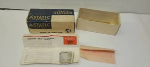 BOX ONLY Vintage Astatic 555 Trucker Noise Cancelling CB Mic - Afbeelding 1 van 3