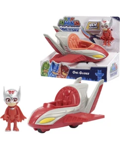 PJ Masken Save the Sky Eule Segelflugzeug rote Figur + Fahrzeug Neu im Karton (Y) - Bild 1 von 6