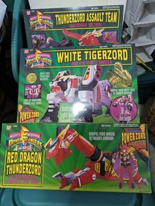 Thunderzord Lot - Power Rangers - Bandai 1994 - New In Box-Unopened-Sealed