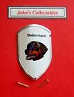COLLECTABLE DOBERMANN WALKING/ HIKING STICK BADGE / MOUNT  NEW IN PACKET LOTV