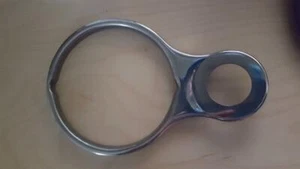 TRIUMPH 650 750 OIF INSTRUMENT MOUNTING BRACKET STAINLESS STEEL 97-4026S 97-4026 - Picture 1 of 1