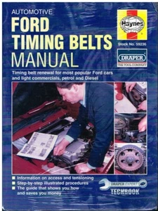 FORD CAPRI 2&3 ESCORT 3,4&5 FIESTA 2&3 TRANSIT 3 TIMING BELT RENEWAL BOOK *NEW* - Picture 1 of 1