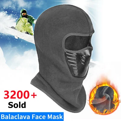 Balaclava Ski Full Face Mask Mountain Bike Cycling Mask for Winter Cold Weather - Image 1 of 4