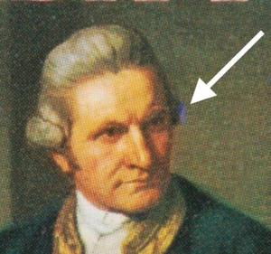 ERROR = PURPLE HAIR = Captain James Cook = Canada 1978 #763 ec525 - Picture 1 of 2